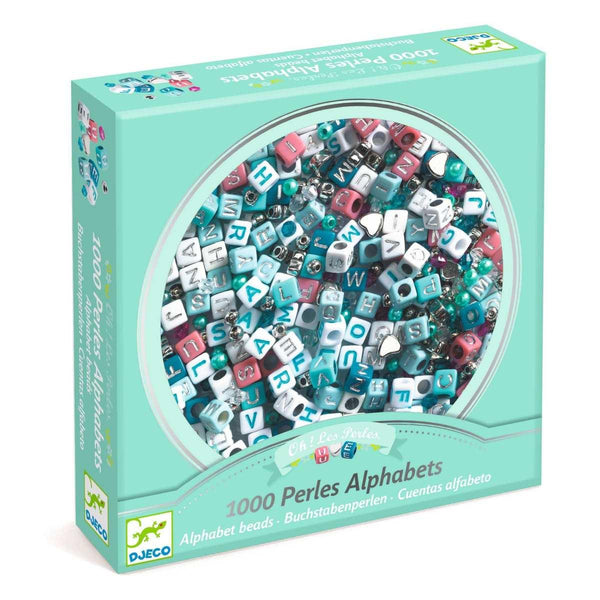 DJECO - Schmuck basteln - Buchstaben in Silber - Makimo - Smart Kids