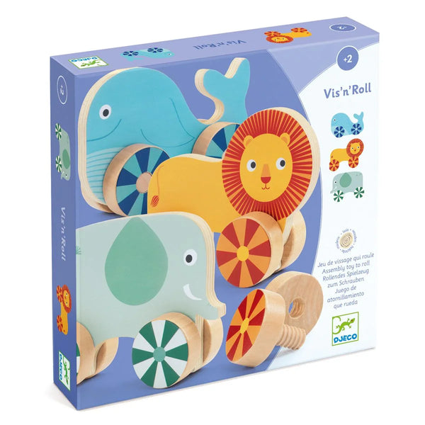 DJECO - Lernspielzeug "Vis'n'roll" - Makimo - Smart Kids
