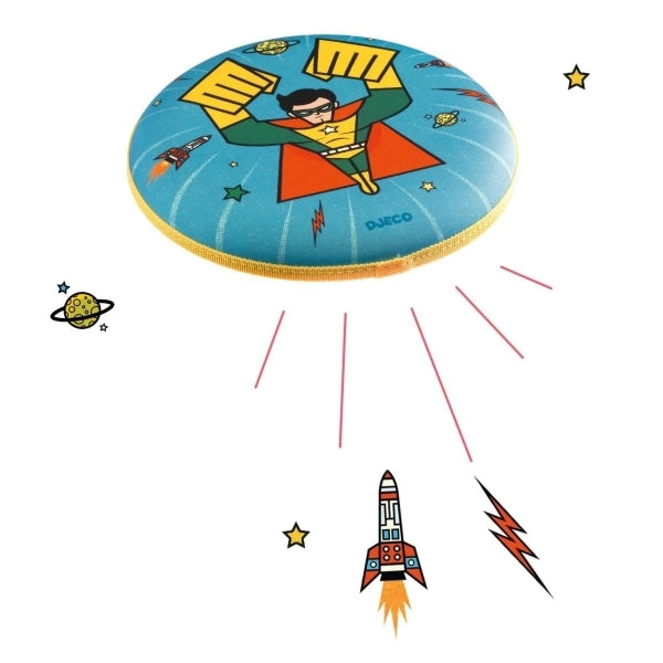 DJECO - Flying Hero - Wurfscheibe aus Schaumstoff