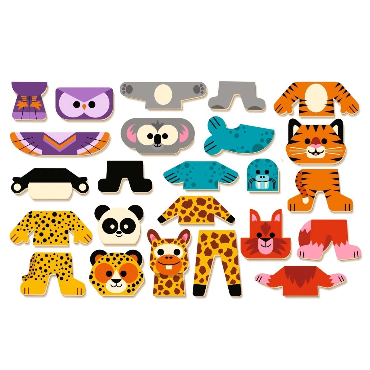 Djeco Magnetspiel: Mix'n'Match