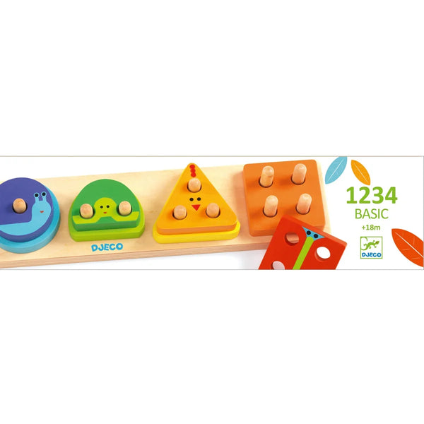 DJECO - Lernspielzeug "1234 Basic" - Makimo - Smart Kids