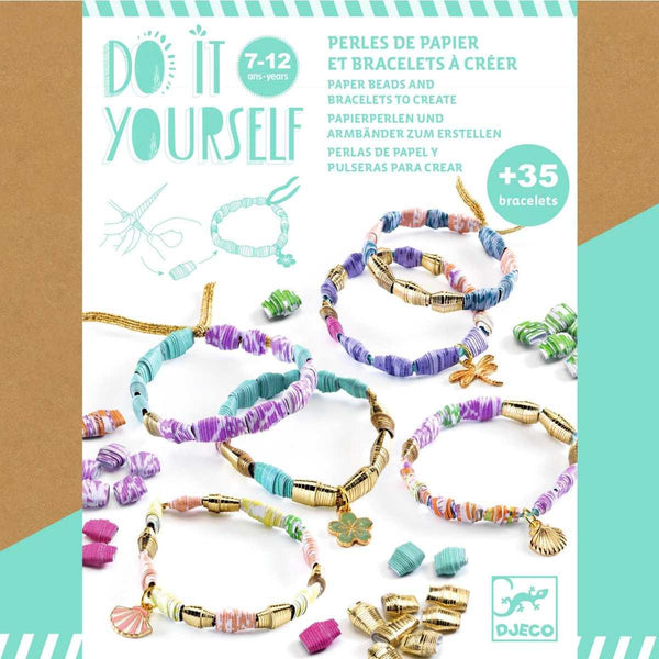 DJECO - DIY: Papierperlen "Stylish & Gold" - Makimo - Smart Kids