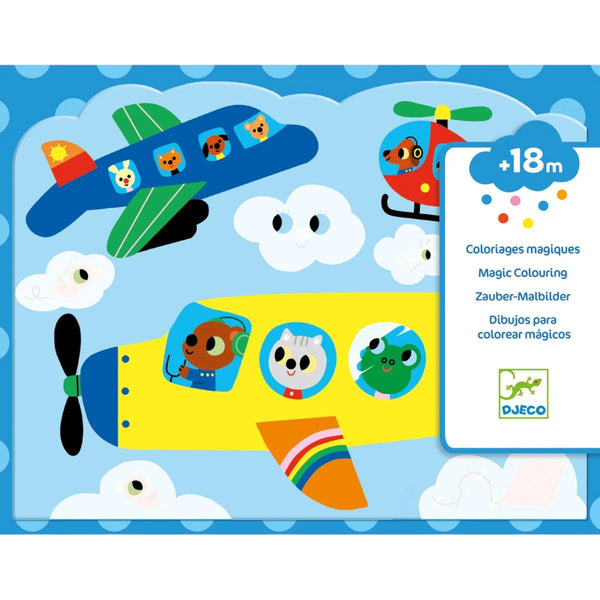 Djeco Wassermalen Im Himmel 4 Tafeln Set ab 18M - Makimo - Smart Kids