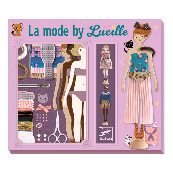 DJECO Workshop Fashion Lucille Mode Designer Kit ab 7J - Makimo - Smart Kids