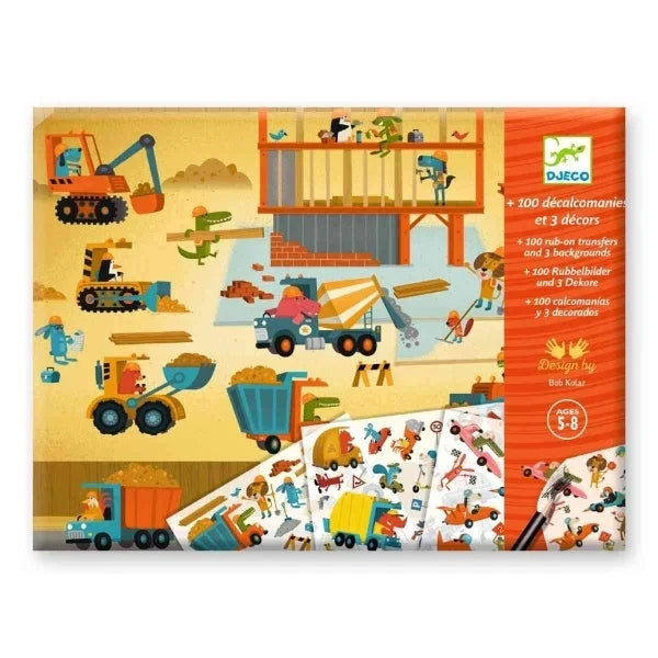 DJECO - Rubbelbilder: Asphalt - Makimo - Smart Kids