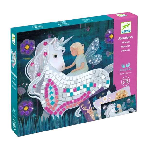 DJECO Mosaik Glitzer verzauberte Welt Set ab 6J - Makimo - Smart Kids