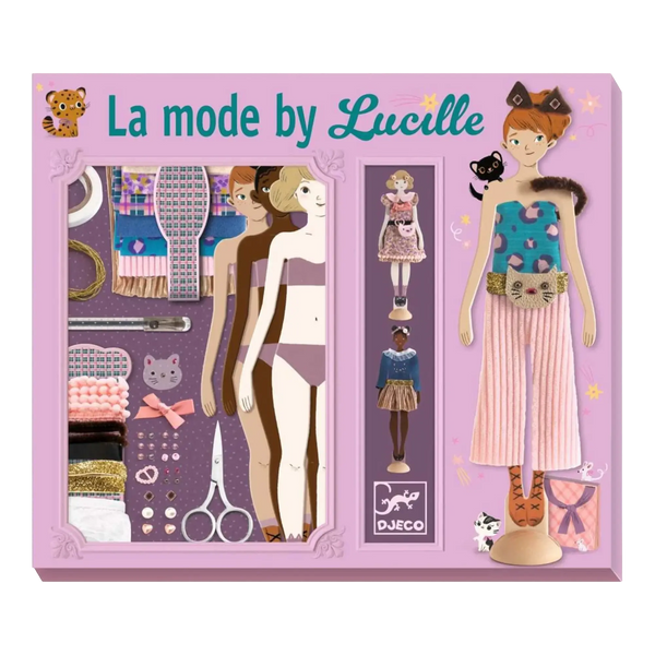 DJECO Workshop Fashion Lucille Mode Designer Kit ab 7J
