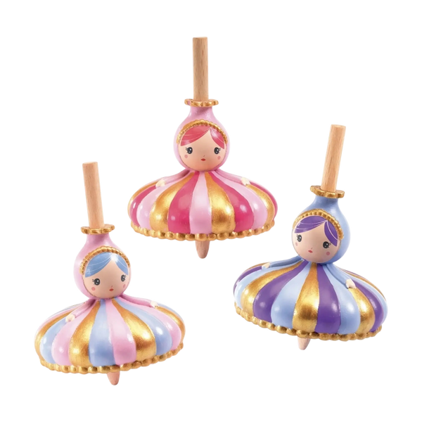 Djeco Kreisel Prinzessin Goldeffekt ab 3J