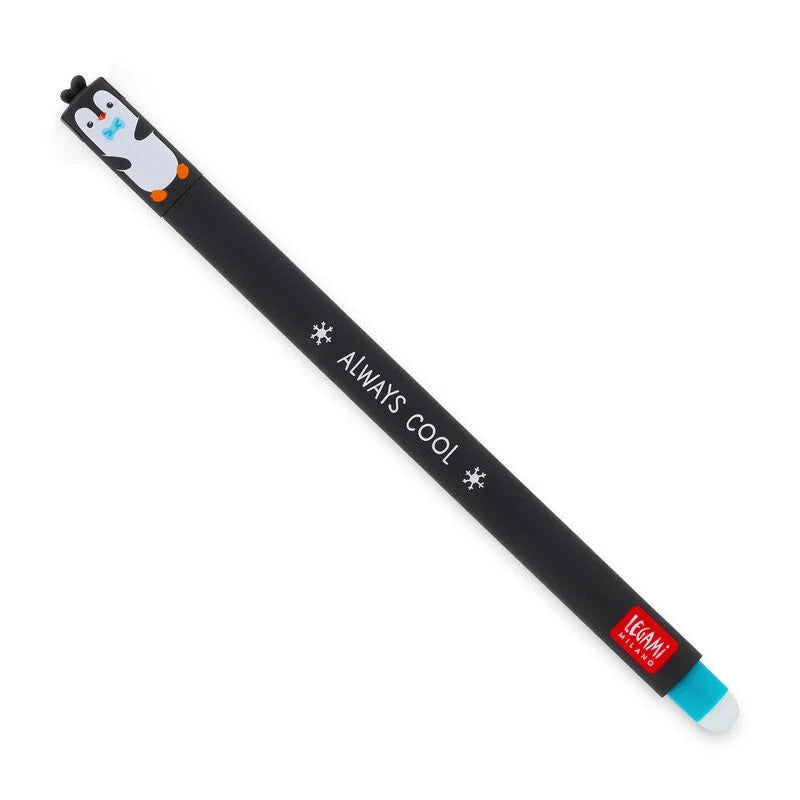 LEGAMI Löschbarer Gelstift "Erasable Pen" - Pinguin