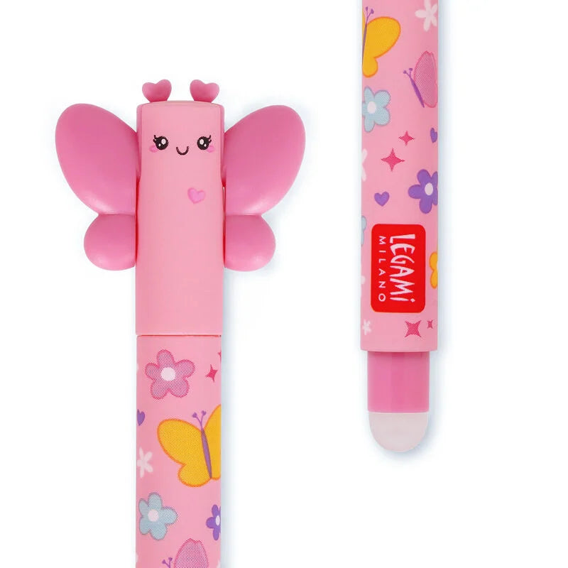 LEGAMI Löschbarer Gelstift "Erasable Pen" - Butterfly