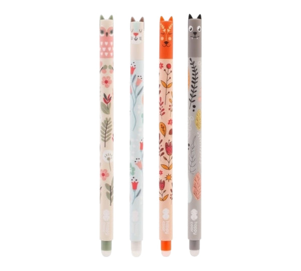 Happy Color - Floral Art - radierbarer Gelstift