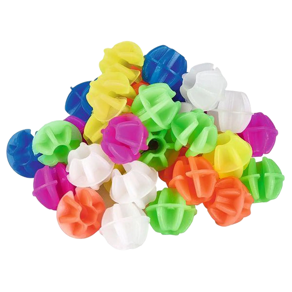Fröhlich-bunte Speichendeko