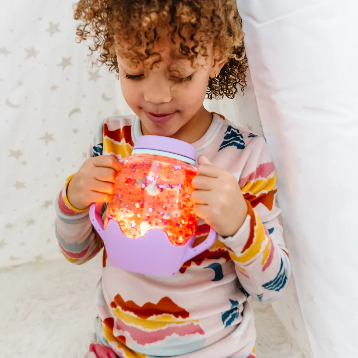Glo Pals - Sensory Play Jar - Lila