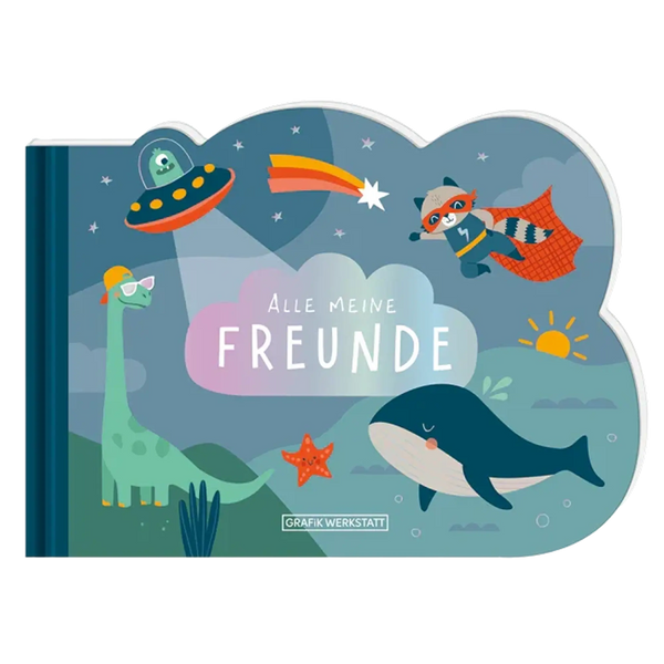 Grafikwerkstatt - Kinder-Freundebuch "Alle meine Freunde" - Waschbär