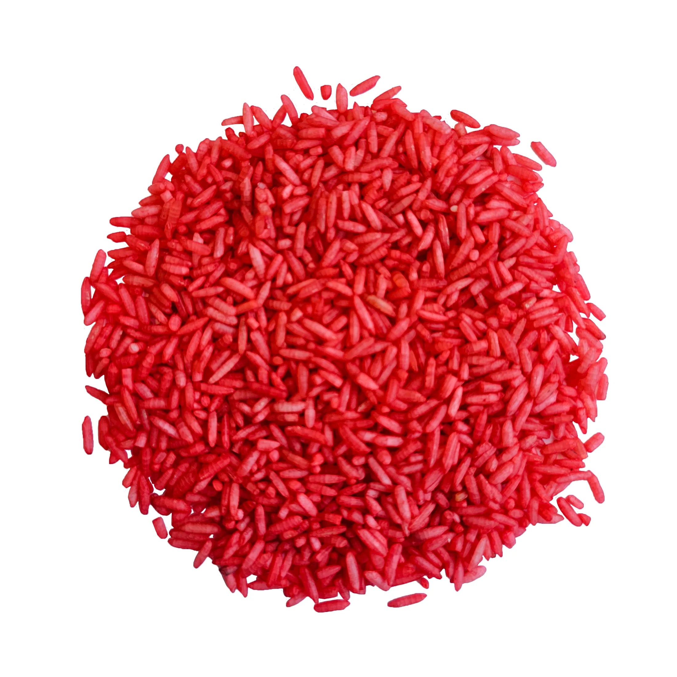 Grennn Spielreis – Rot Mix (sensorisches Spielmaterial)