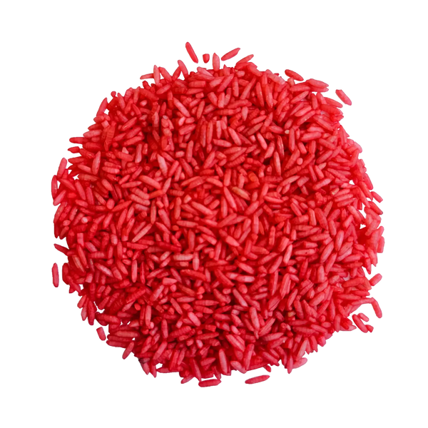 Grennn Spielreis – Rot Mix (sensorisches Spielmaterial)