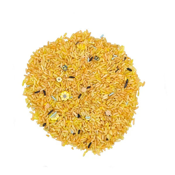 Grennn Spielreis – Bienen Mix (sensorisches Spielmaterial)