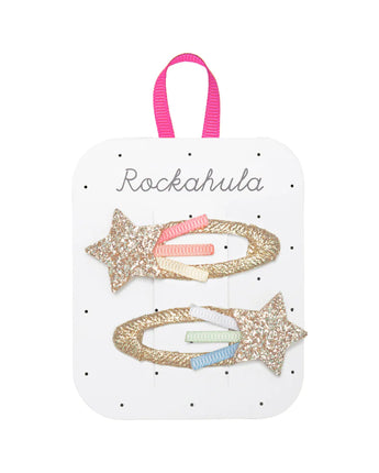 Rainbow Shootingstar Clips - Haarspangen von Rockahula Kids