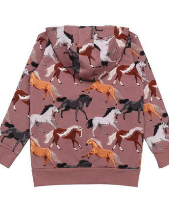 The Majestic Horses - Sweatjacke von Walkiddy