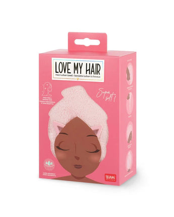 LEGAMI Turban-Handtuch für die Haare – Love My Hair