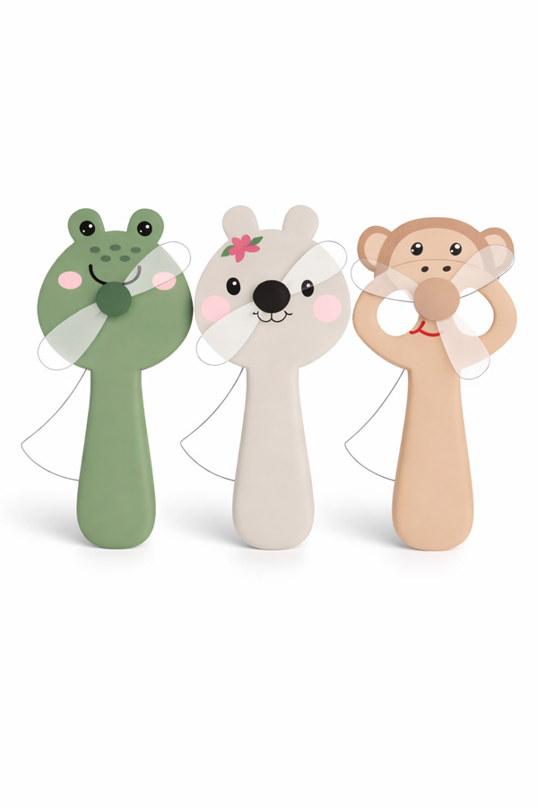 Handventilator mit Tiermotiven – Erfrischung zum Mitnehmen