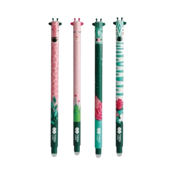 Happy Color - Afrikanische Tiere - radierbarer Gelstift 1x