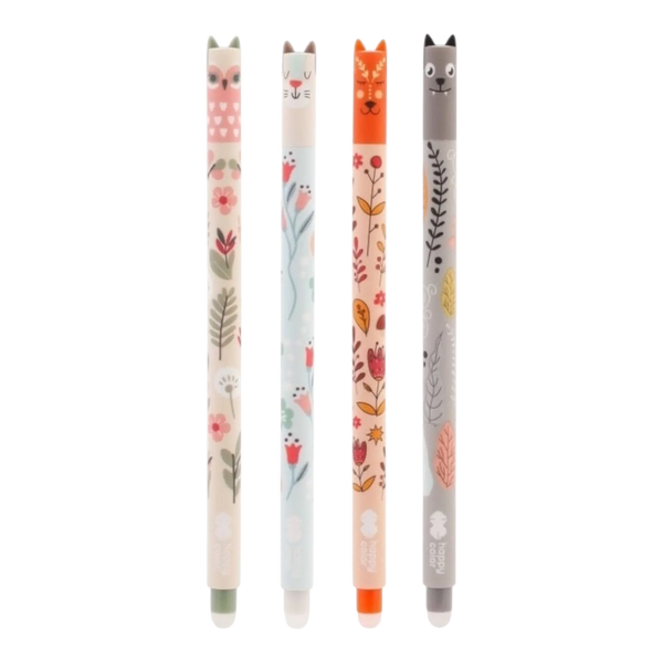 Happy Color - Floral Art - radierbarer Gelstift