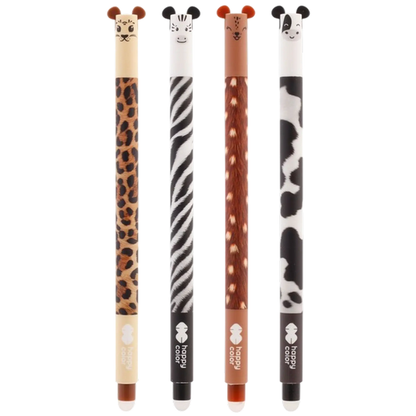Happy Color - Furry Safari - radierbarer Gelstift