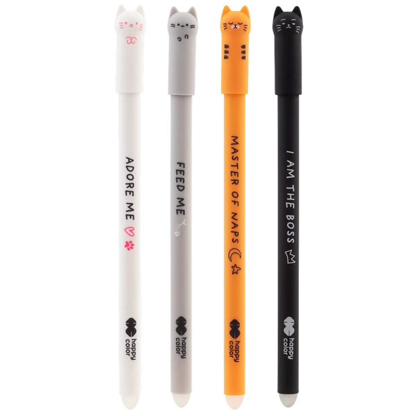 Happy Color - Kitty Katze - radierbarer Gelstift 1x