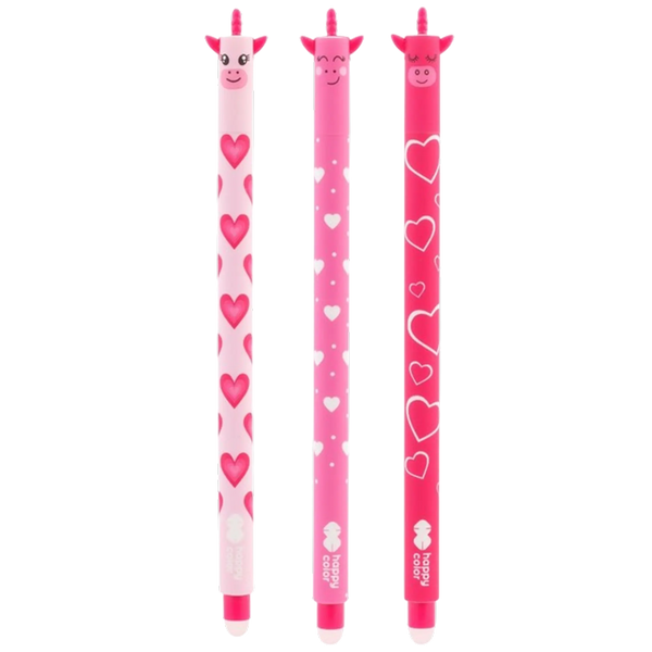 Happy Color - Pink Unicorn - radierbarer Gelstift