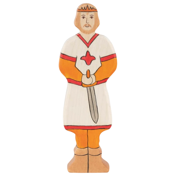 Holztiger Prinz – Holzfigur zum Spielen