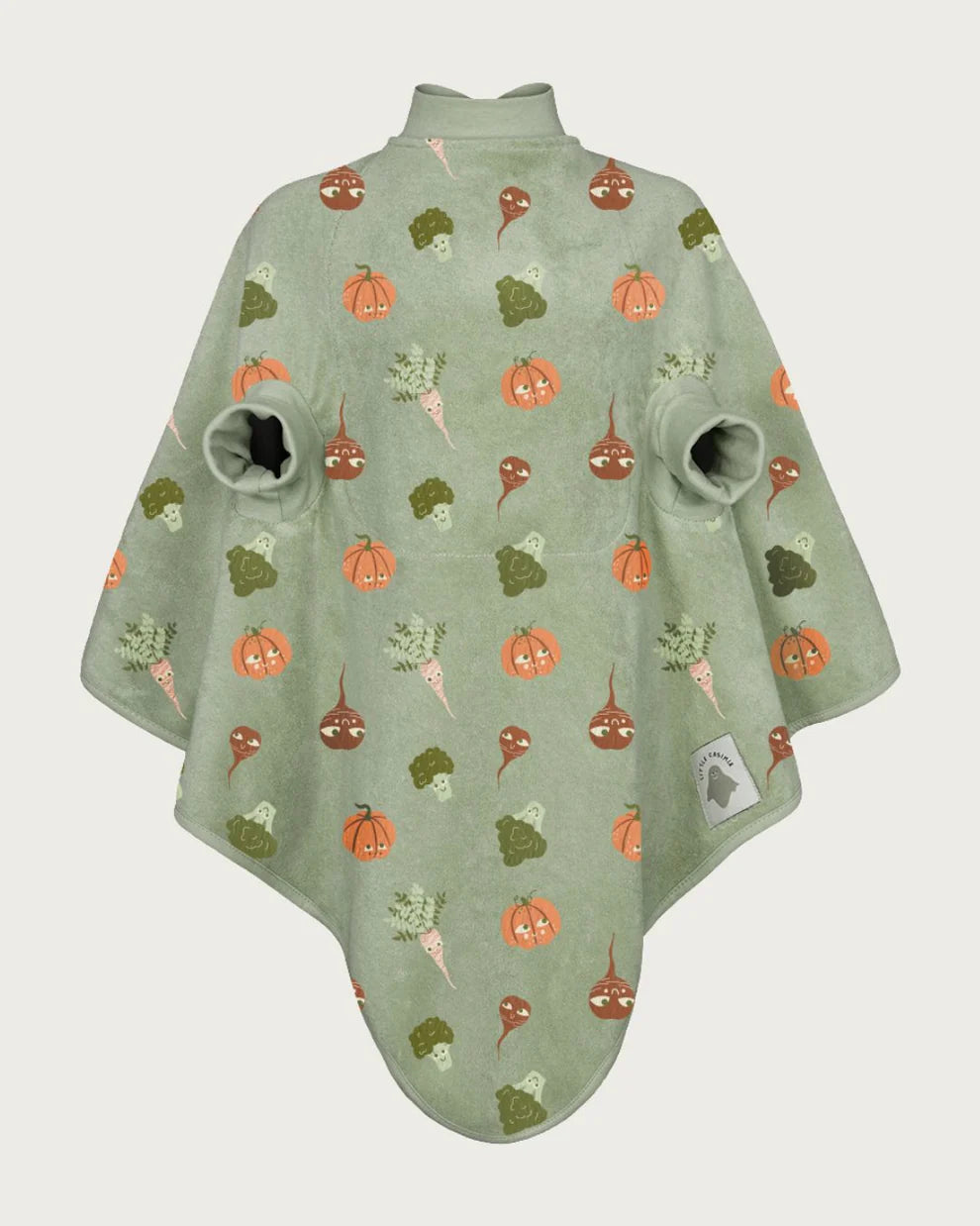Little Casimir "Boo" Frottee Waterproof - Mitwachsend und Wasserdicht - Lätzchen Veggie Friends