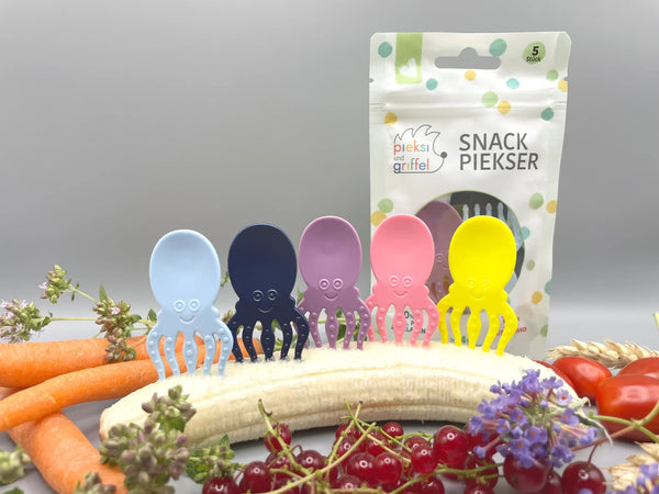 Pieksi und Griffel - Pieksi 5er-Set – "Coral Five" 🪸🐙 - Makimo - Smart Kids