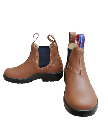 Blue Heeler- OUTBACK KIDS chelsea boots cognac/navy