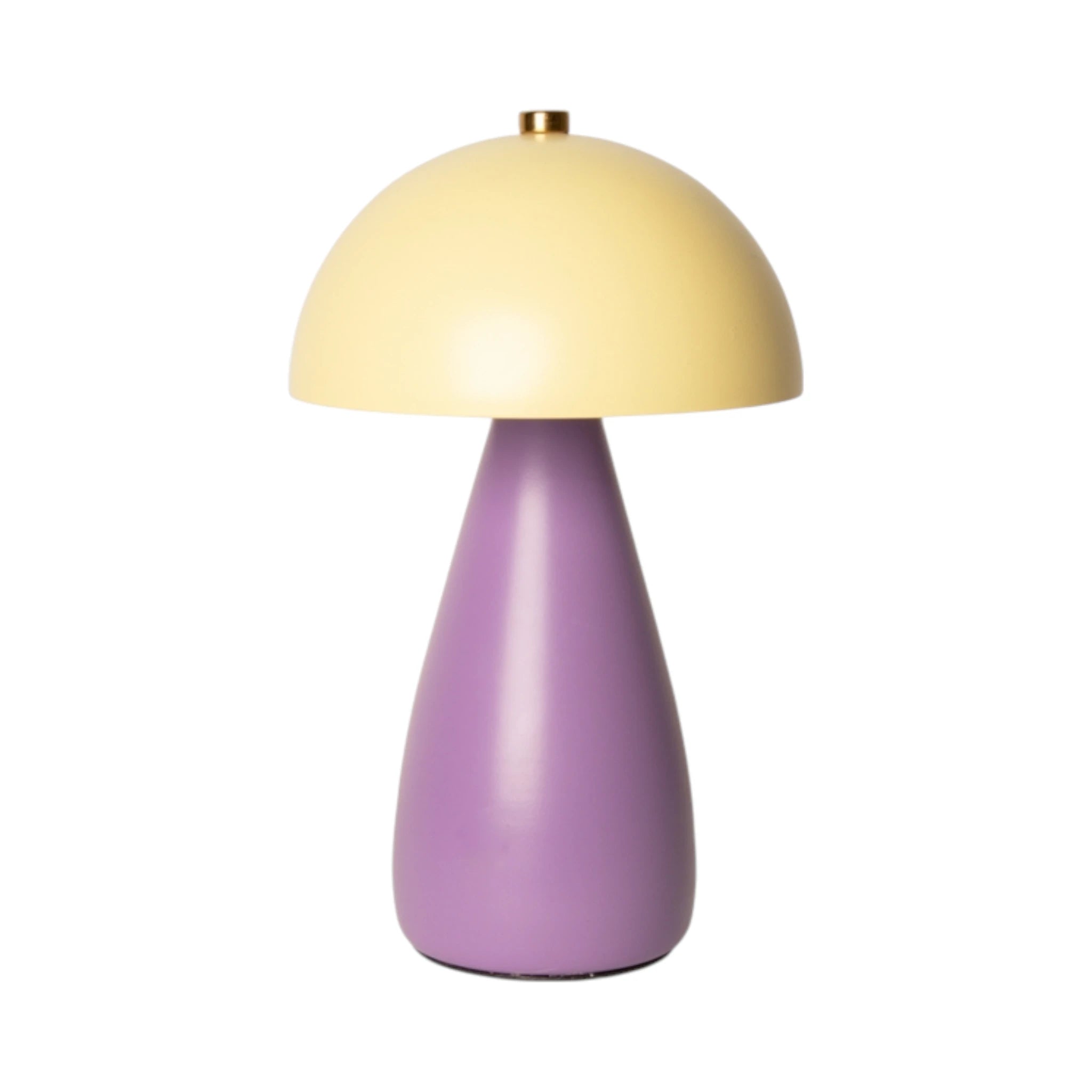 EJA Mrs. Lampe wiederaufladbar Gelb/Violet - Moderne Tischlampe - Makimo - Smart Kids