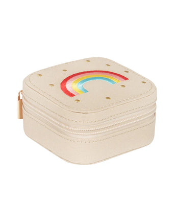 Vintage Rainbow Square Jewellery Box - Regenbogen Schmuckbox von Rockahula