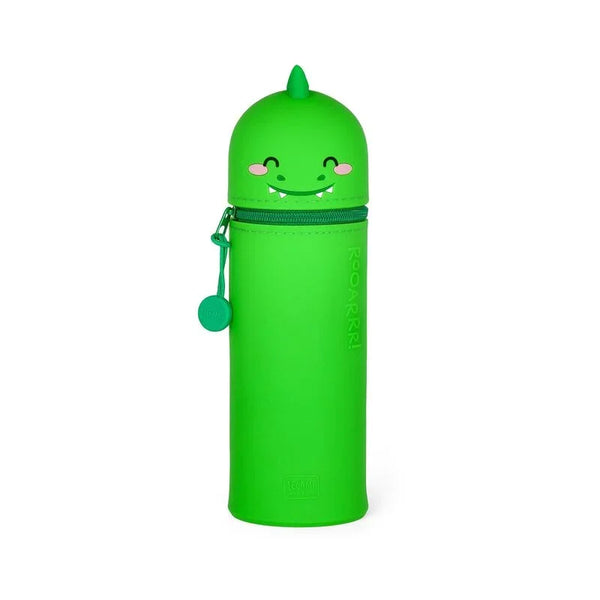LEGAMI 2-in-1-Federmäppchen aus Silikon - Kawaii Dino - Makimo - Smart Kids