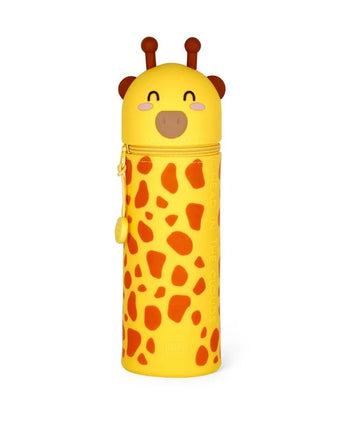 LEGAMI 2-in-1 Silikon-Federmäppchen "Kawaii" - Giraffe