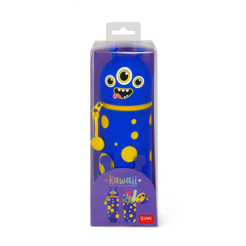 LEGAMI 2-in-1 Silikon-Federmäppchen "Kawaii" - Monster