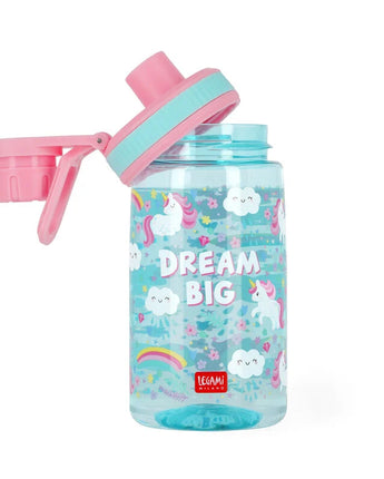 LEGAMI Kindertrinkflasche "Let's Drink!" - Einhorn