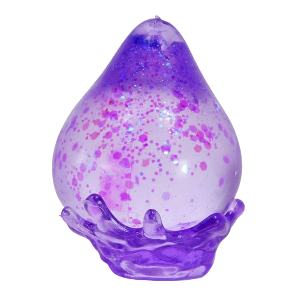 Kögler - Stretch-O Maltose Glitzer Tropfen mit Ständer 13 cm – Squishy ✨💧