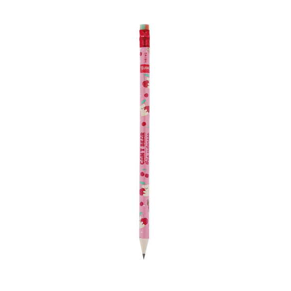LEGAMI - I USED TO BE A NEWSPAPER – Recycling Bleistift HB Teddy Bear Cherry