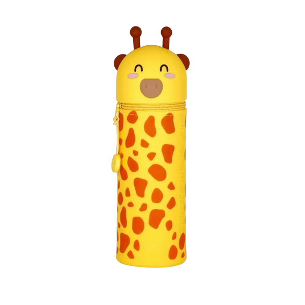 LEGAMI 2-in-1 Silikon-Federmäppchen "Kawaii" - Giraffe
