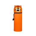 LEGAMI 2-in-1 Silikon-Federmäppchen "Kawaii" - Tiger