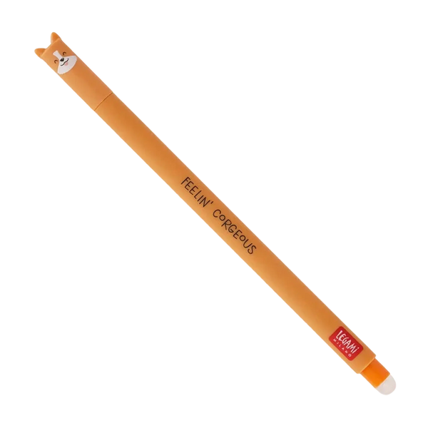 LEGAMI Löschbarer Gelstifte "Erasable Pen" - Corgi
