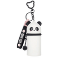 LEGAMI Mini Kawaii Münztasche mit Schlüsselanhänger – Panda