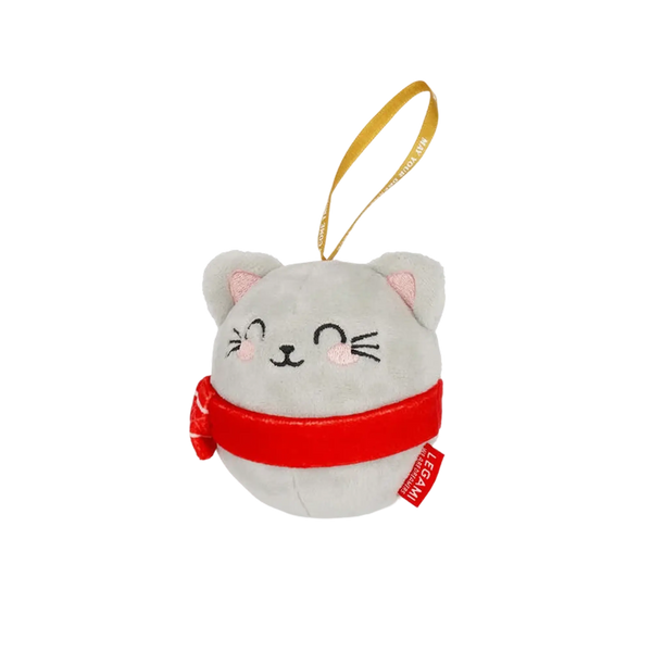 LEGAMI Weihnachtsdekoration aus Plüsch - Oh-Oh-Ohrnaments - Kitty