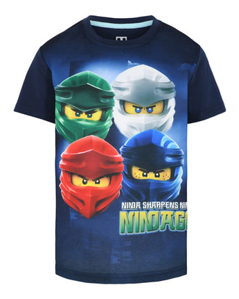 LEGO Ninjago - T-shirt M12010099 i mørkeblå