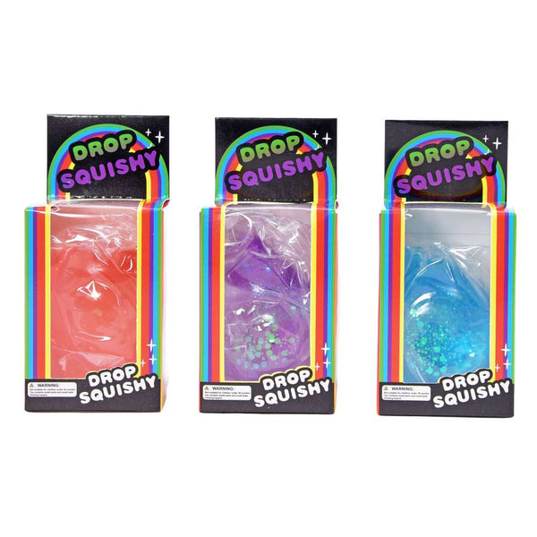 Kögler - Stretch-O Maltose Glitzer Tropfen 13 cm – Squishy ✨💧