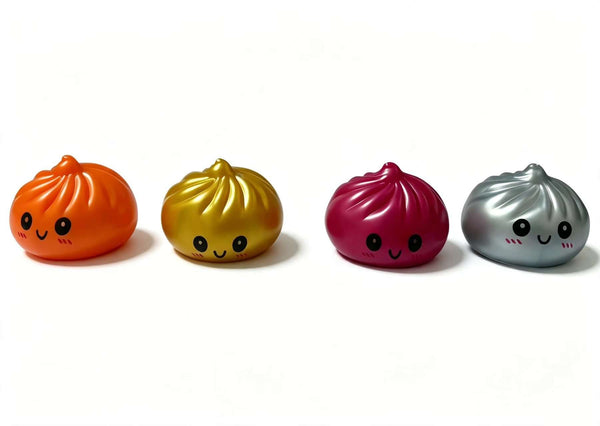 Kögler - Metallic Squishy Baozi – Quetsch-Dumpling 5,5 cm 🥟✨